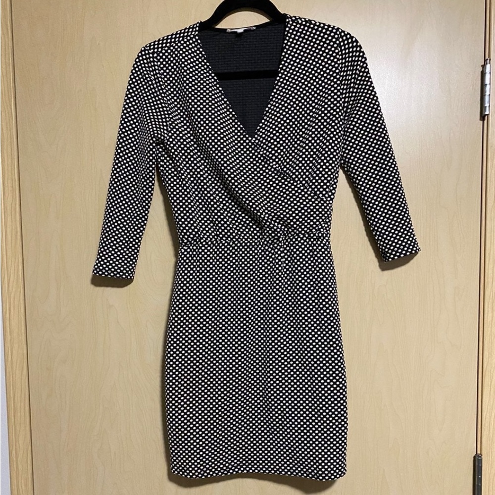 41 Hawthorne Textured Dot Dress